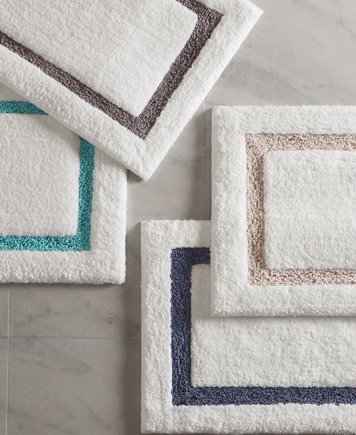 Madison Park Roan Border Tufted Bath Rug