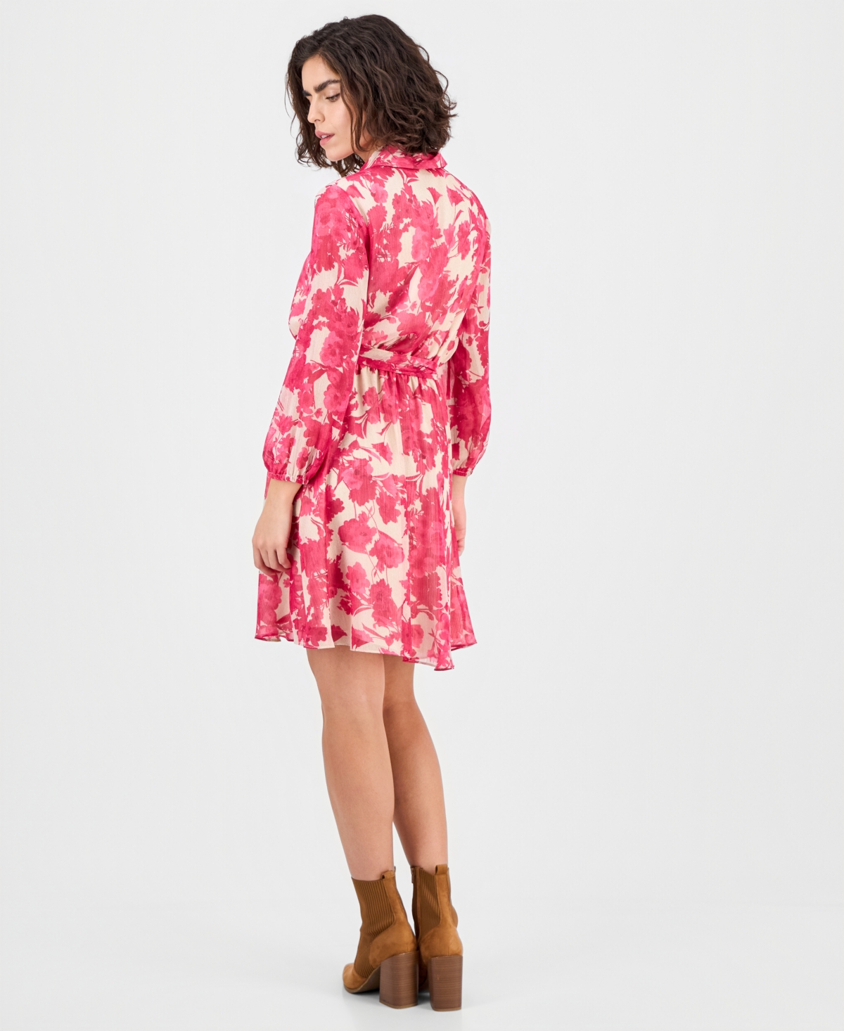 Nautical Jeans Women's Festival Floral Shirtdress