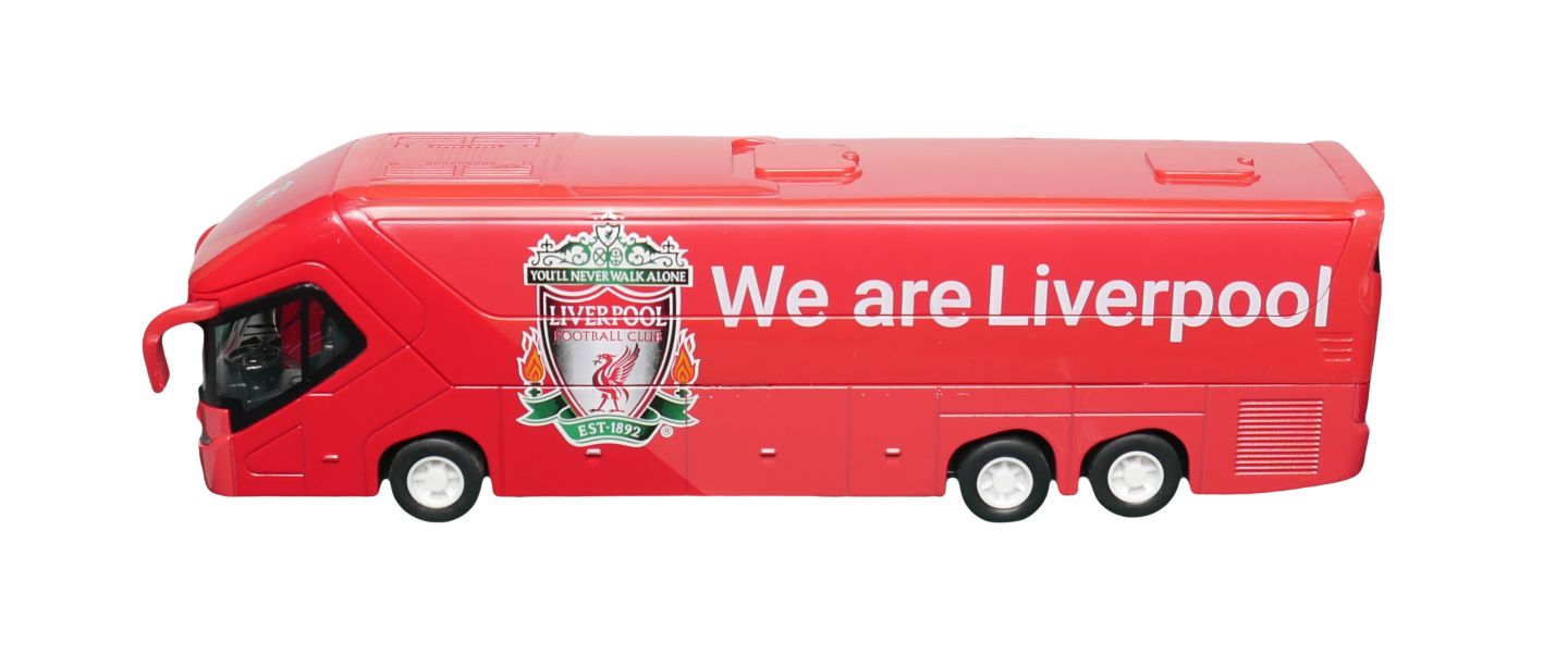 Детская игрушка Banbo Toys Miniature Official Liverpool FC Collectible Toy Bus, цвет: Красный — фото 4