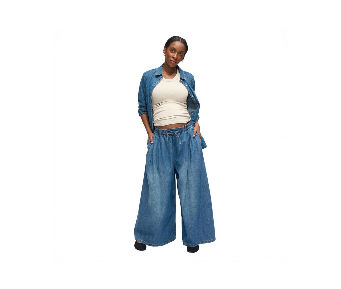 Женские джинсы Maternity Ingrid + Isabel Soft Denim Pant, цвет: Средняя варка — фото 5