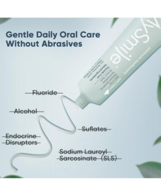 Nano-Hydroxyapatite Toothpaste for Sensitive Teeth - Supports Enamel Health, Fluoride Free Natural Toothpaste for Adults, Misty Mint, 4.2 oz