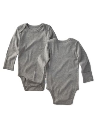 Baby Boys' and Girls' Cotton Long-Sleeve Bodysuits, 5-Pack Set