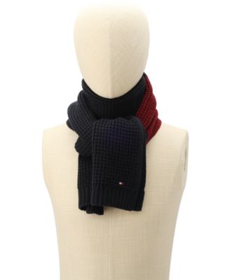 Men's Waffle Stripe Scarf