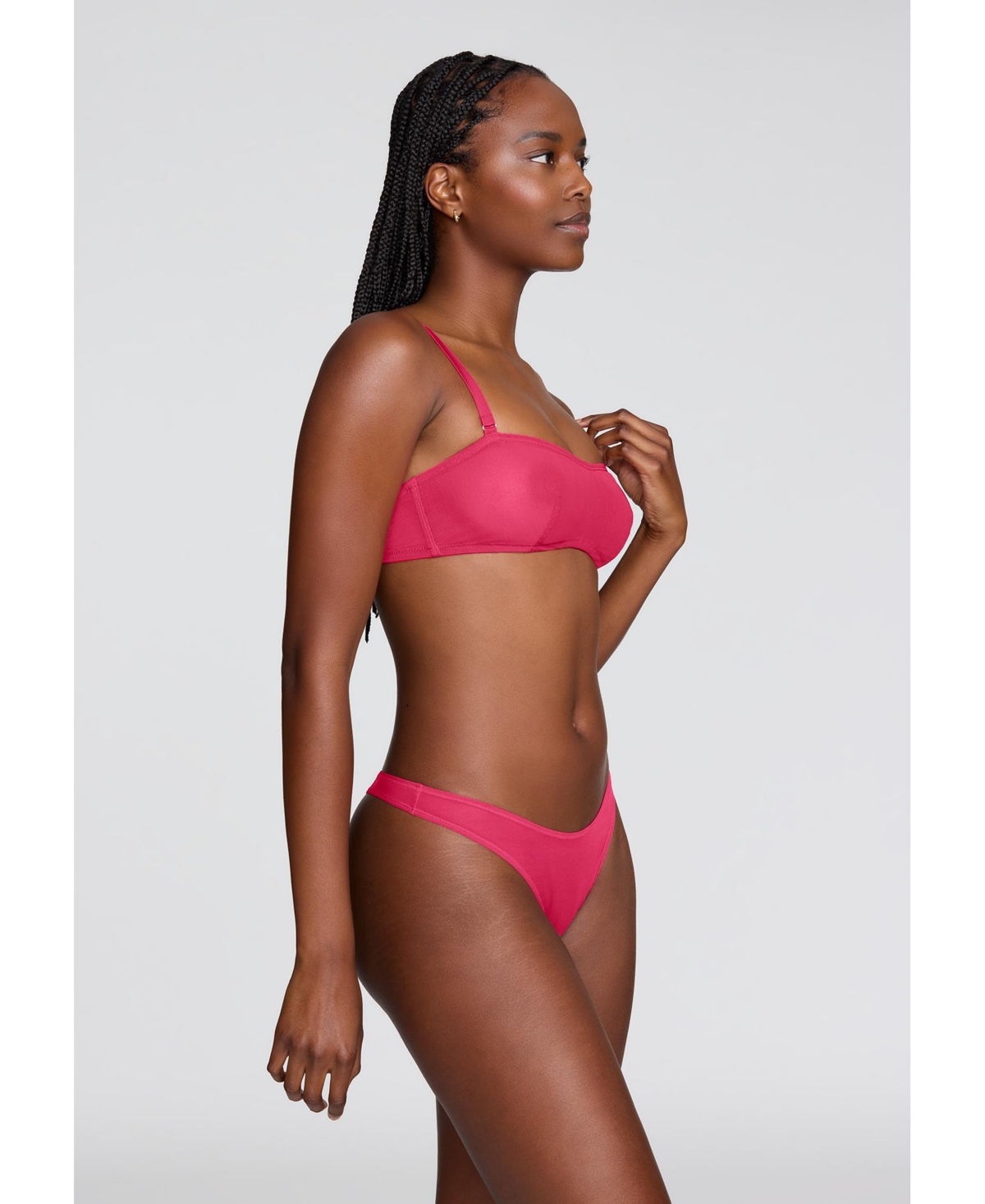 Cuup Women's The Wireless Balconette - Mesh Bra