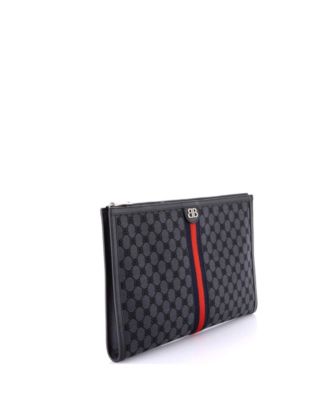 x Gucci The Hacker Project Laptop Pouch BB Canvas