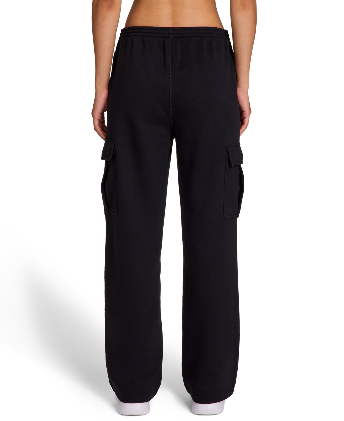 Reebok Women's Small Logo Cargo Pants In Black