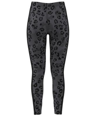 Women's Leopard-Print Cotton-Blend High-Rise Leggings