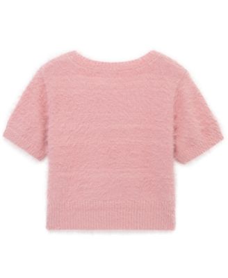 Girls' 7-16 Faux Mohair Sweater Top