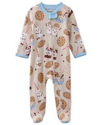 Baby Boys Scout 2-Way Zip Footed Sleep and Play Coveralls