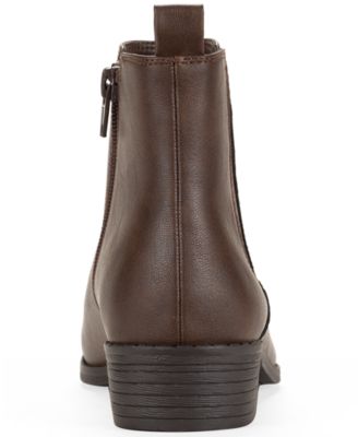 Women's Charlyy Gore Block Heel Booties, Macy's Exclusive