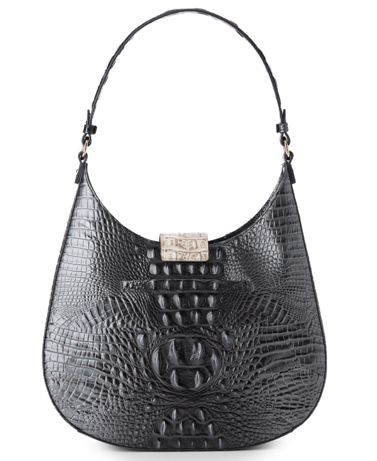 Brahmin Fallon Nottingham Hobo-inspired Shoulder Bag In Multi