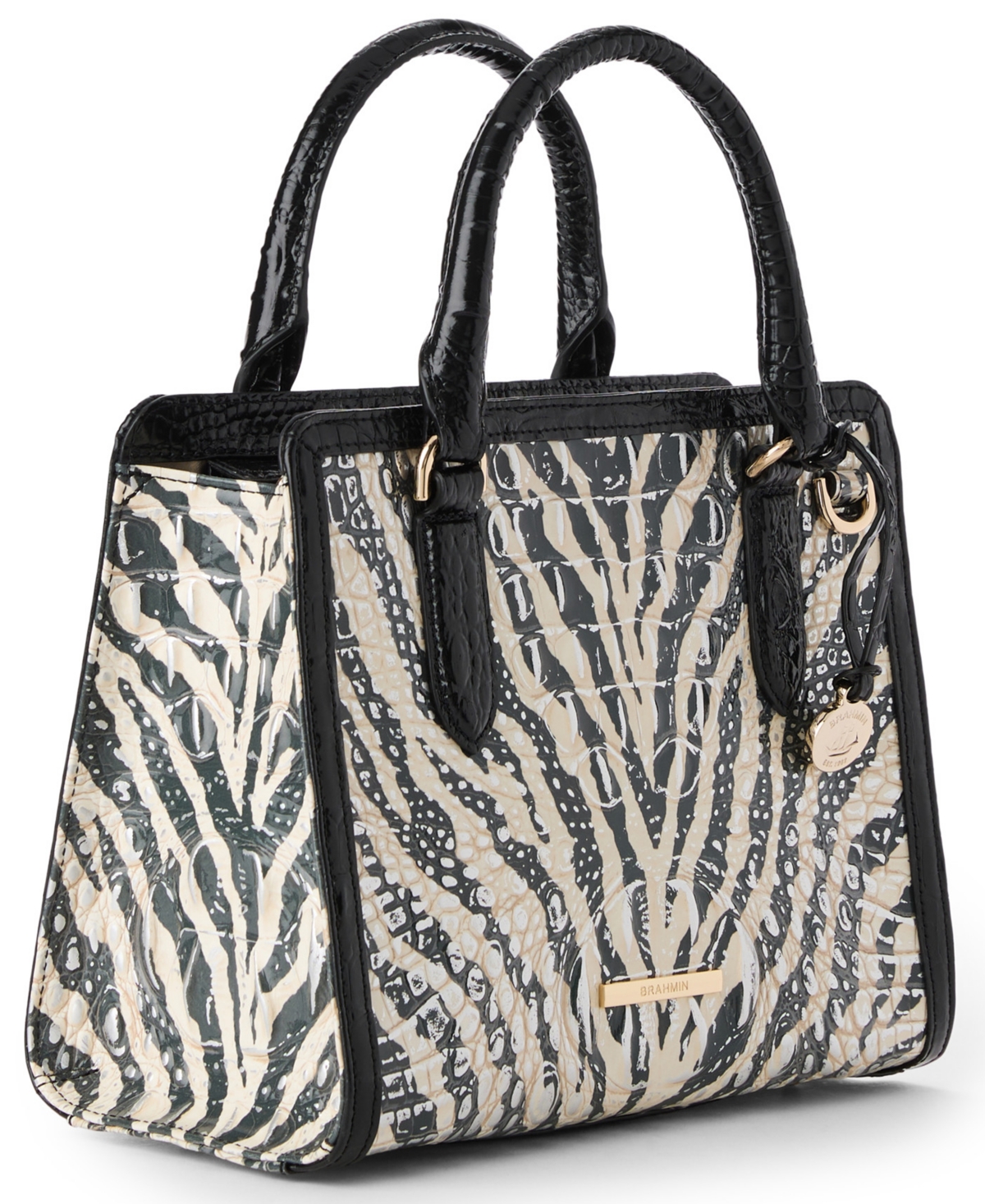 Brahmin Cami Square Small Satchel Bag
