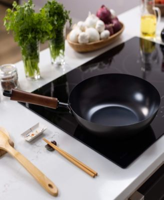 Ceramic Carbon Steel 12" Stir Fry Pan