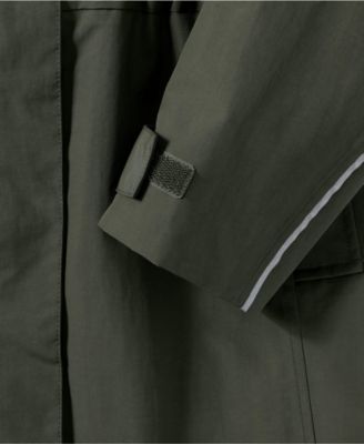 Plus Size Squall Hooded Waterproof Raincoat