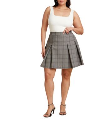 Women's Pleated Mini Skirt