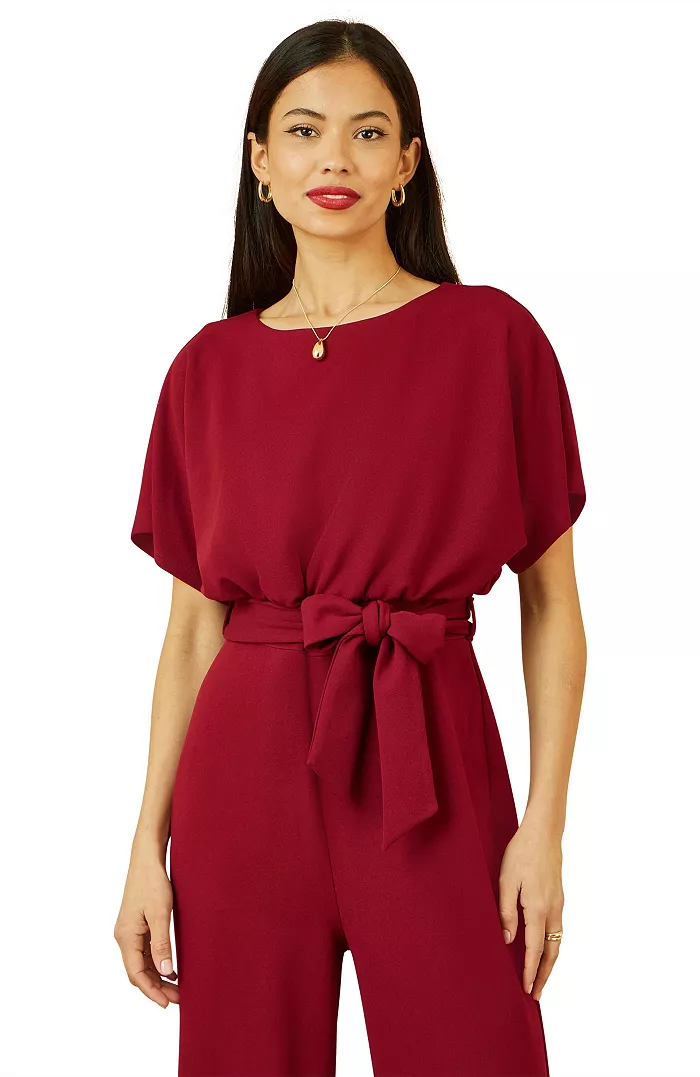 Women's Batwing Stretch Jumpsuit - thumbnail 2