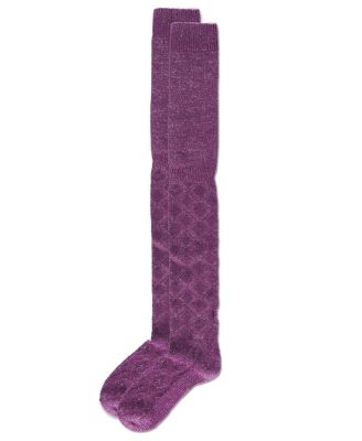 Women's Dashing Diamond Over The Knee Warm Cotton Blend Sock