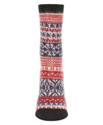 Women's Holiday Wonder Fairisle Soft-fit Crew Socks