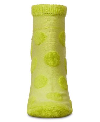 Women's Terry Dot Low Cut Socks
