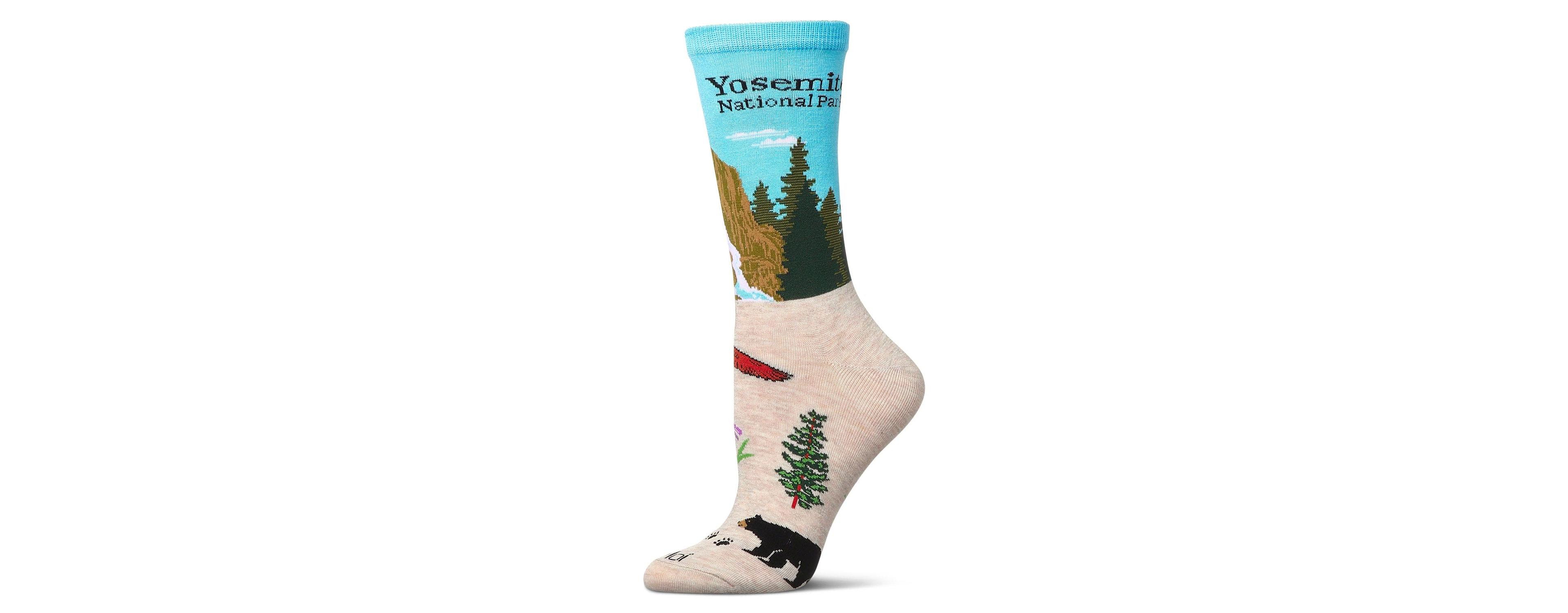 MeMoi Women's Yosemite Rayon From Crew Socks