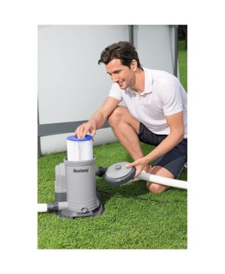 2,500-Gallon Filter Pump Set for Above-Ground Swimming Pools