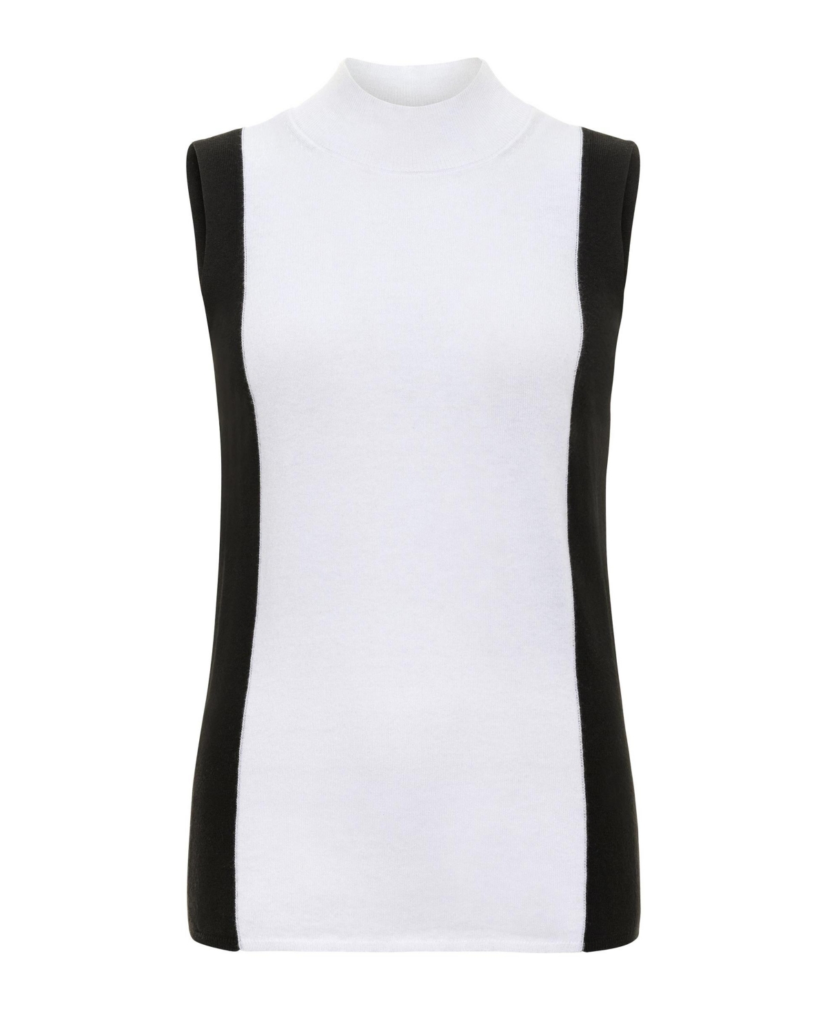 Anatomie Women's Abryl Contrast Cashmere Blend Mockneck Top
