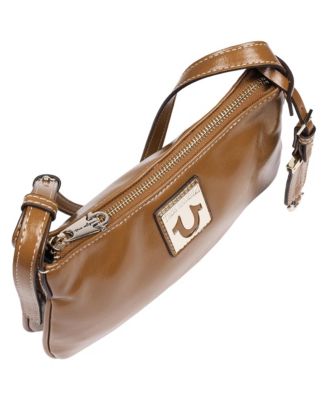 Crinkle Finish Shoulder Bag