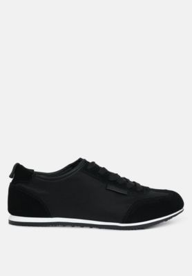 Rag and Co Womens Pattens Genuine Suede Leather Sneakers