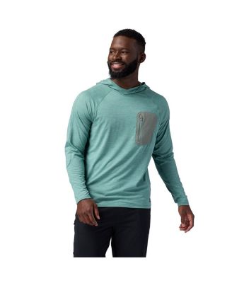 Men's Destination Pullover Hoodie Performance Shirts Long Sleeve
