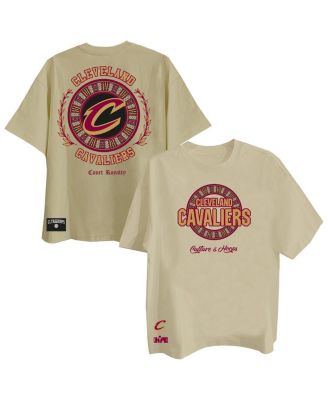 Two Hype - Men's Khaki Cleveland Cavaliers Worldwide Collection Premium T-Shirt