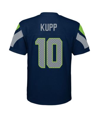 Big Boys and Girls Cooper Kupp College Navy Seattle Seahawks Replica Player Jersey