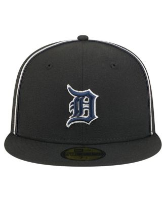 Men's Black Detroit Tigers Soutache 59FIFTY Fitted Hat