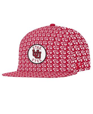 Under Armour - Men's Red Utah Utes Gameday ArmourFuse Snapback Hat