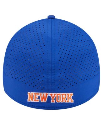 Men's Blue New York Knicks Featherweight Poly Rope Flex 39Thirty Hat