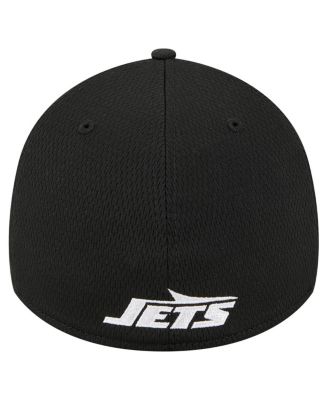 Men's Black New York Jets Scoreboard 39THIRTY Flex Hat