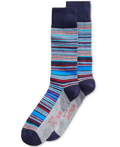 Alfani Men's Variegated Stripe Socks, Only at Macy's