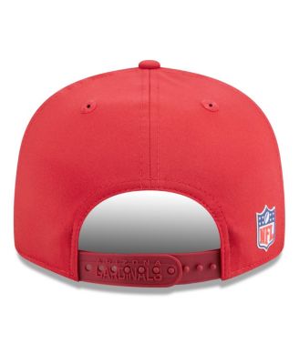 Men's Cardinal Arizona Cardinals 2025 Sideline Split Panel 9FIFTY Snapback Hat