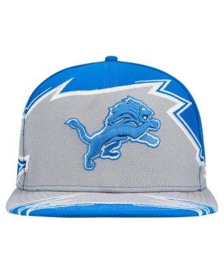 Men's Blue/Gray Detroit Lions Break 59FIFTY Fitted Hat