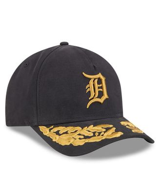 Men's Black Detroit Tigers A-Frame 9FORTY Adjustable Hat