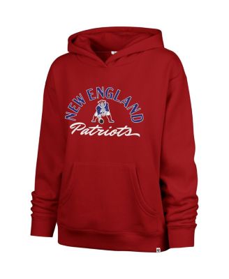 Women's&nbsp;Red New England Patriots Whirlwind Naomi Pullover Hoodie