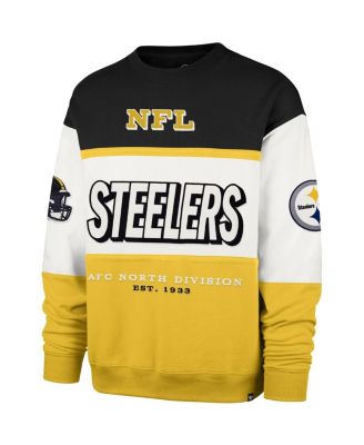 Men's Black/Gold Pittsburgh Steelers Breeze Maximalist Sweatshirt