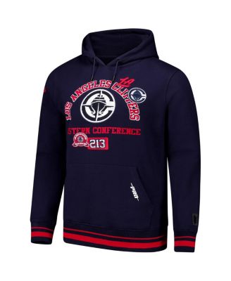 Men's Navy LA Clippers Area Code Pullover Hoodie