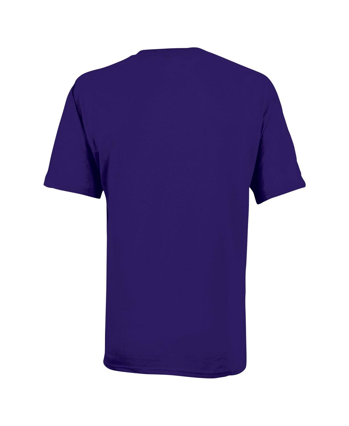 Champion Big Boys And Girls Purple Lsu Tigers Arch Over Logo T-shirt In Purple