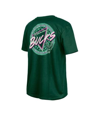 Men's Hunter Green Milwaukee Bucks Glow-in-the-Dark T-Shirt
