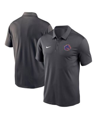 Nike - Men's Anthracite Boise State Broncos Victory Solid Performance Polo Shirt