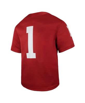 Toddler 1 Crimson Oklahoma Sooners Untouchable Replica Game Jersey