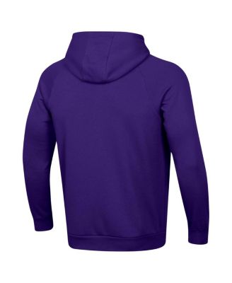 Men's Purple Northwestern Wildcats 2024 Sideline Wordmark Rival Pullover Hoodie