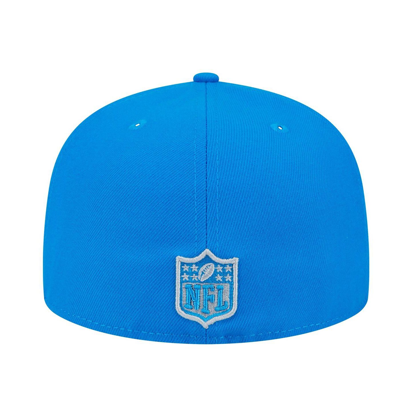 Мужская кепка New Era Blue Detroit Lions Main Side Patch 59FIFTY Fitted Hat — фото 3