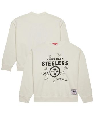 Fanatics - Women's Cream Pittsburgh Steelers Plus Size Shooting Star Sweatshirt