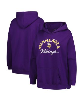 '47 Brand - Women's&nbsp;Purple Minnesota Vikings Plus Size Whirlwind Naomi Hoodie